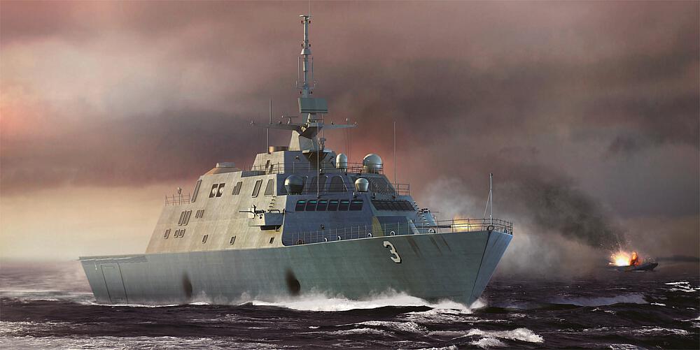 TRUMPETER 4553  1/350 LCS-3 USS Fort Worth 
