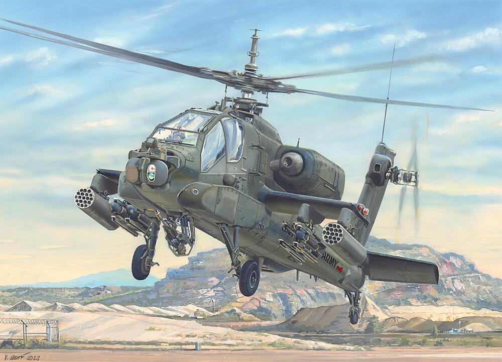 TRUMPETER 5114  1/35 Ah-64A Apache 