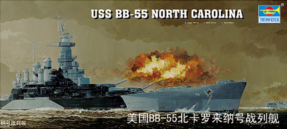 TRUMPETER 5303  1/350 BB-55 USS North Carolina 