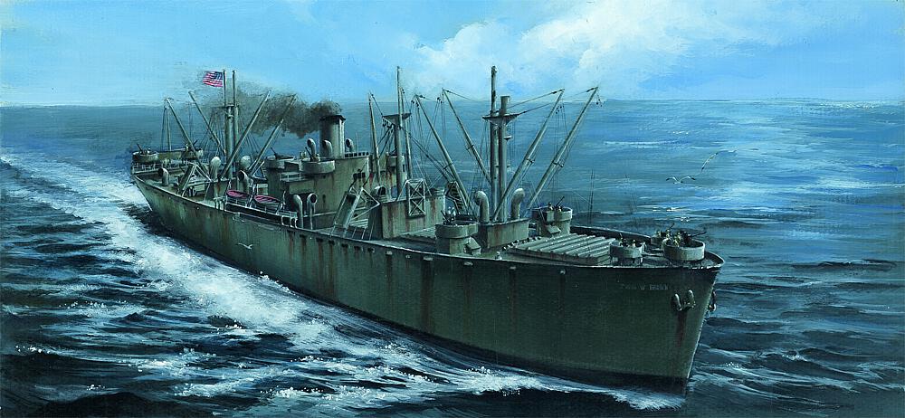 TRUMPETER 5308  1/350 Libertyship S.S JOHN W BROWN 