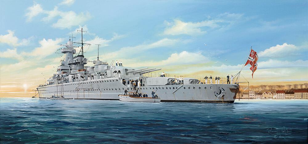 TRUMPETER 5316  1/350 DKM Bateau blindé allemand 