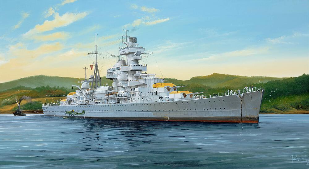 TRUMPETER 5317  1/350 DKM Amiral Hipper 1941 