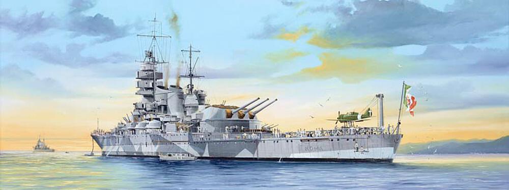 TRUMPETER 5318  1/350 RN Roma 
