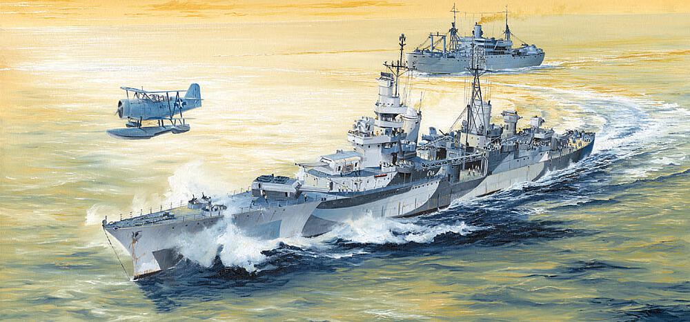 TRUMPETER 5327  1/350 CA-35 USS Indianapolis,1944 