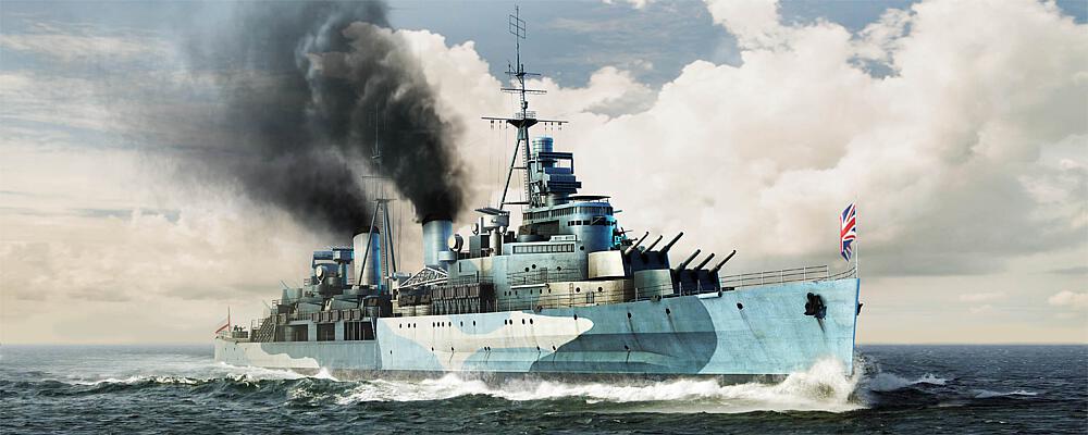TRUMPETER 5334  1/350 HMS Belfast, 1942 