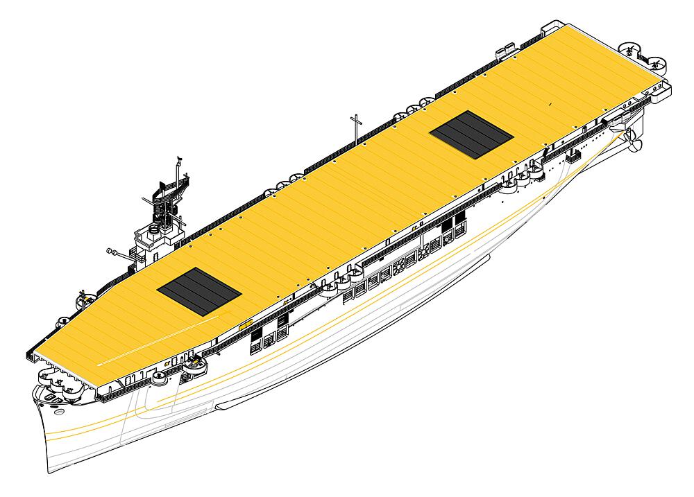 TRUMPETER 5369  1/350 USS CVE-26 Sangamon 