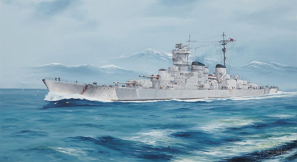 TRUMPETER 5370  1/350 DKM Croiseur de combat Barbarossa 