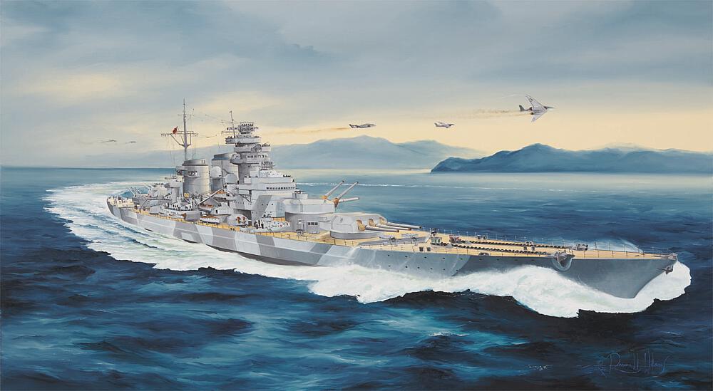 TRUMPETER 5371  1/350 DKM, cuirassé de classe H 