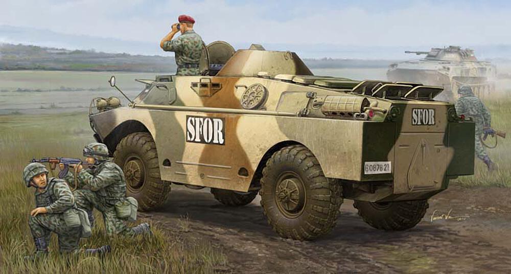 TRUMPETER 5512  1/35 BRDM-2 (version tardive) 