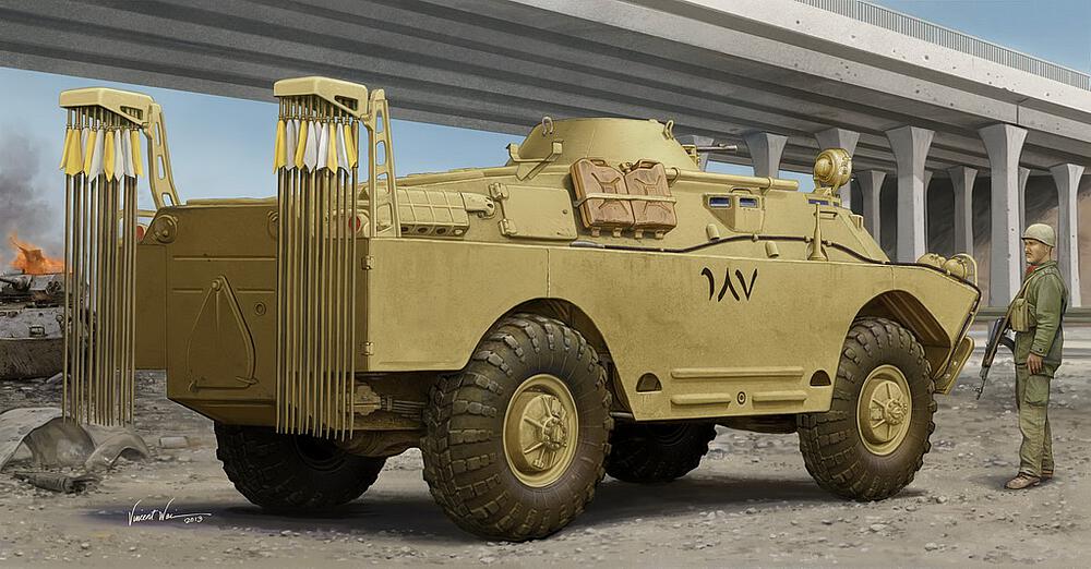 TRUMPETER 5516  1/35 NBC, char à roues russe 