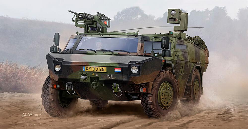 TRUMPETER 5533  1/35 Fennek LGS, version néerlandaise 