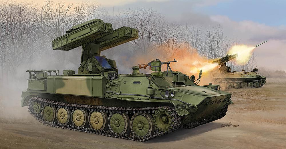TRUMPETER 5554  1/35 SA-13 Gropher 