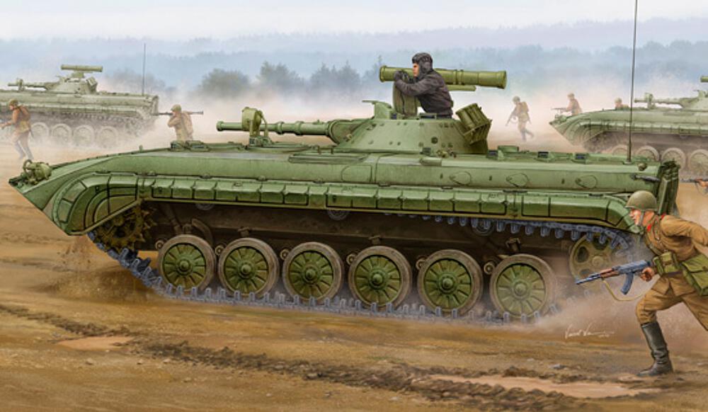 TRUMPETER 5556  1/35 BMP-1P IFV 