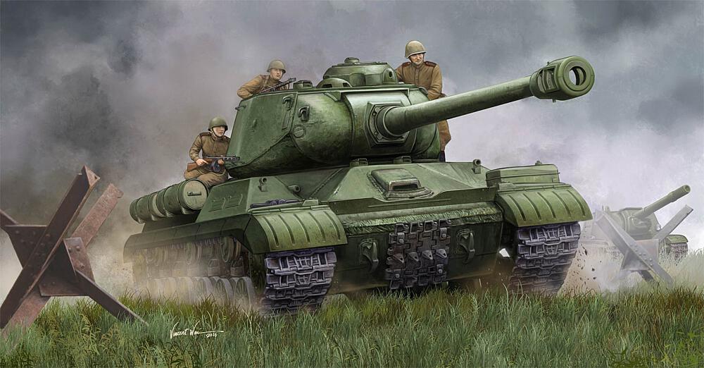 TRUMPETER 5590  1/35 JS-2 M, version tardive 