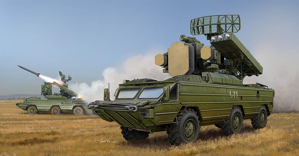 TRUMPETER 5597  1/35 SA8 Gecko 