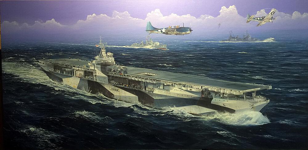 TRUMPETER 5629  1/350 CV-4 USS Ranger 