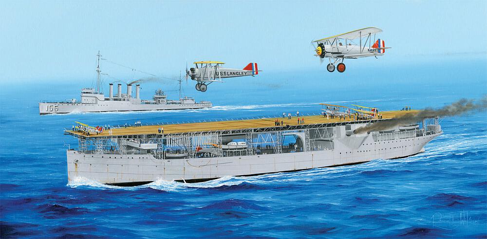 TRUMPETER 5631  1/350 CV-1 USS Langley 