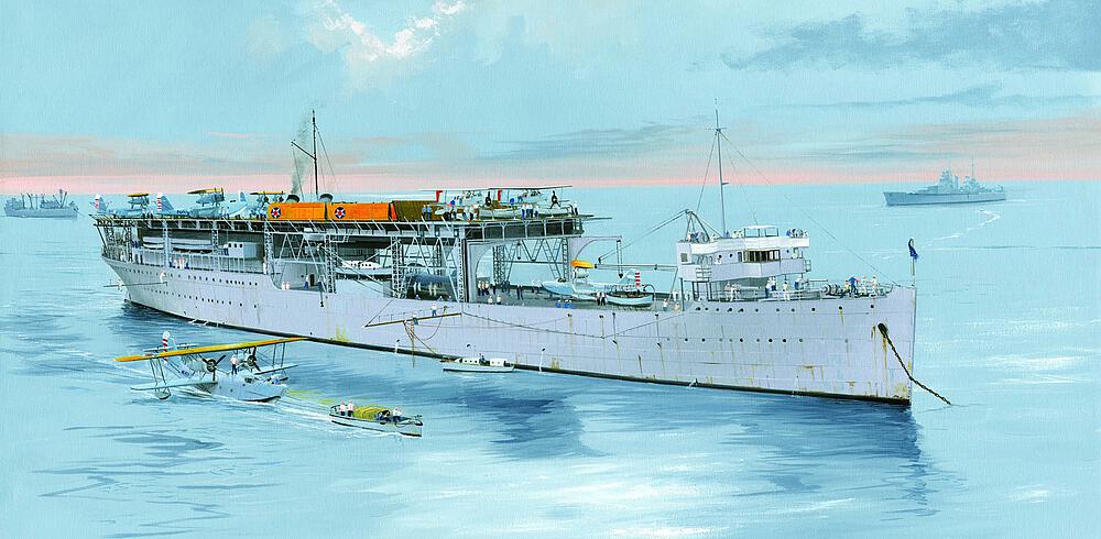 TRUMPETER 5632  1/350 AV-3 USS Langley 