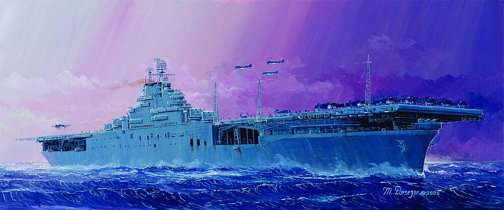TRUMPETER 5728  1/700 CV-9 USS Essex 
