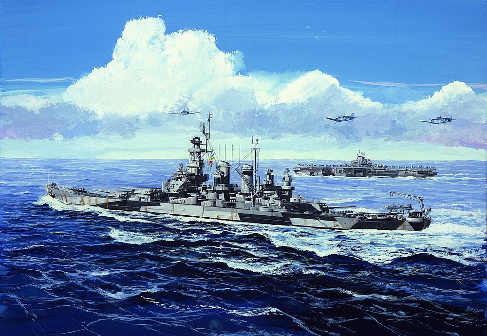 TRUMPETER 5734  1/700 BB-55 USS North Carolina 