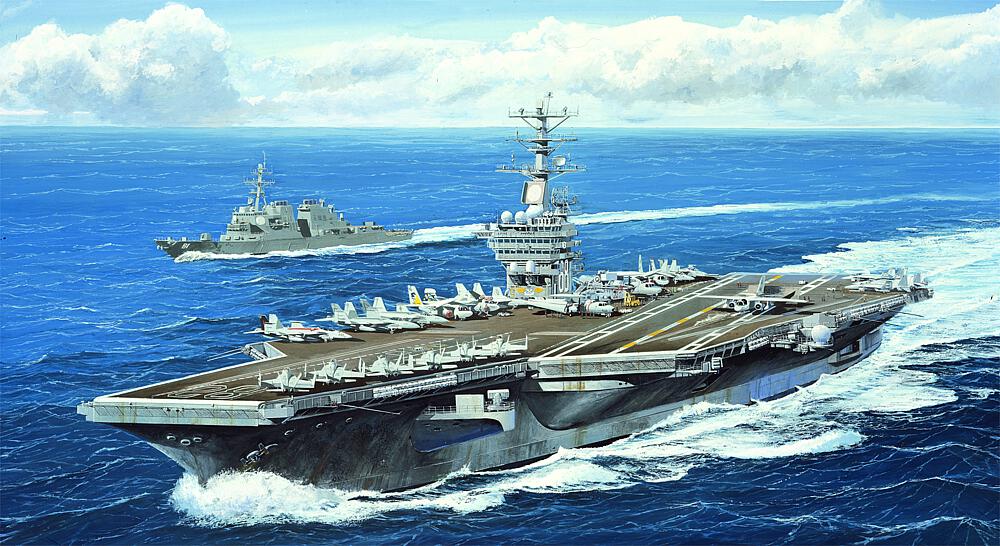TRUMPETER 5739  1/700 CVN-68 USS Nimitz, 2005 