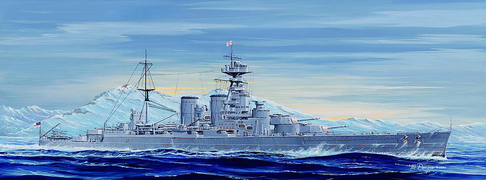 TRUMPETER 5741  1/700 HMS Hood, 1931 