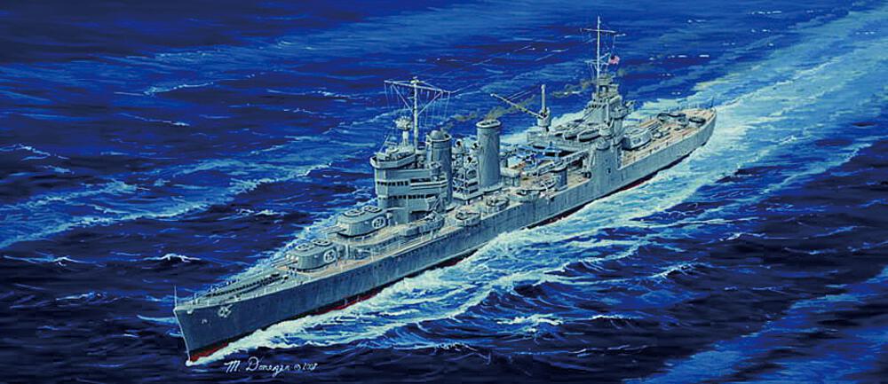 TRUMPETER 5743  1/700 CA-34 USS Astoria, 1942 