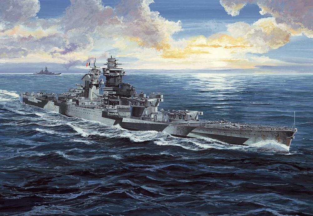TRUMPETER 5750  1/700 FS Richelieu, 1943 