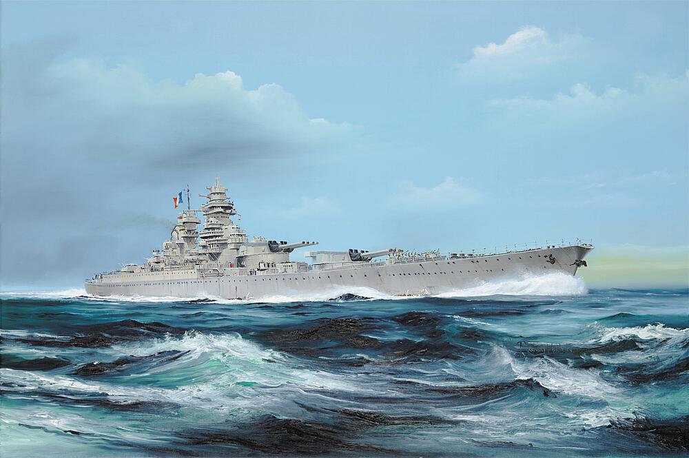 TRUMPETER 5751  1/700 FS Richelieu, 1946 