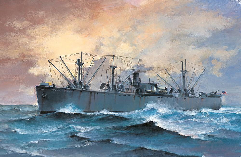 TRUMPETER 5755  1/700 USS Jeremiah O Brien Navire de la Liberté 