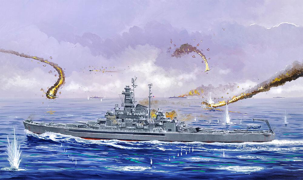 TRUMPETER 5760  1/700 BB-57 USS Dakota du Sud 