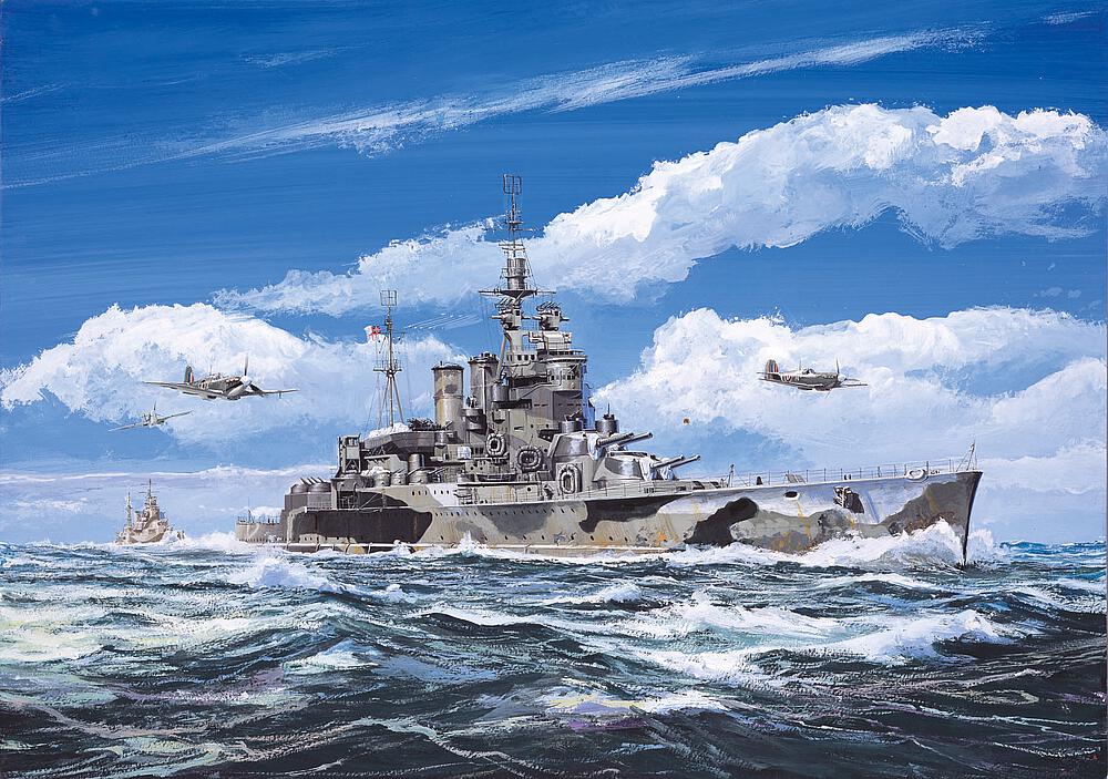 TRUMPETER 5764  1/700 HMS Renown, 1942 