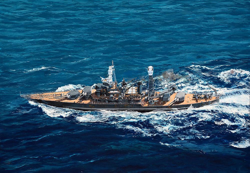 TRUMPETER 5771  1/700 BB-48 USS West Virginia,1941 
