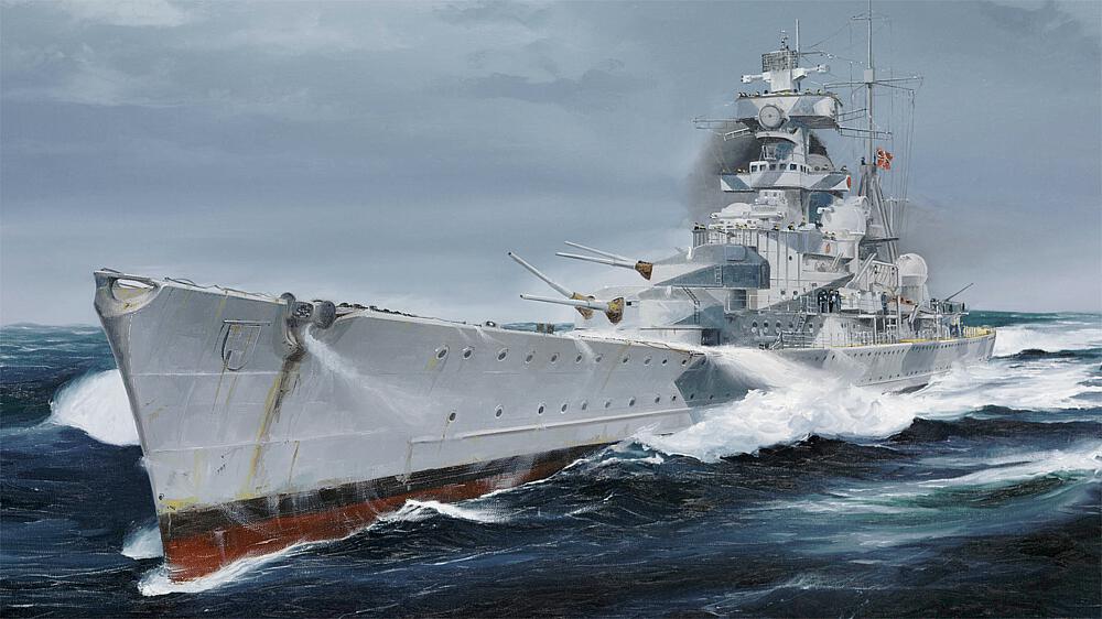TRUMPETER 5775  1/700 DKM Amiral Hipper, 1940 