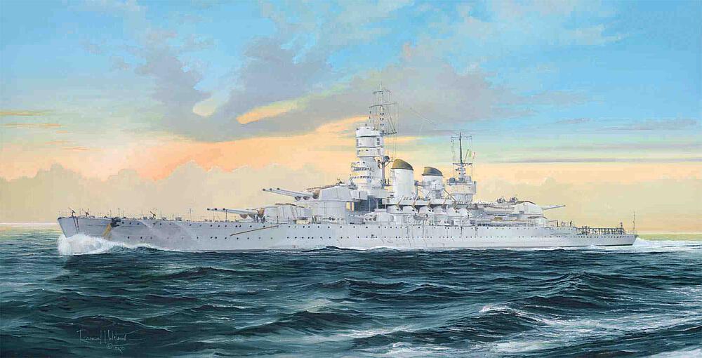 TRUMPETER 5778  1/700 RN Littorio, 1941 