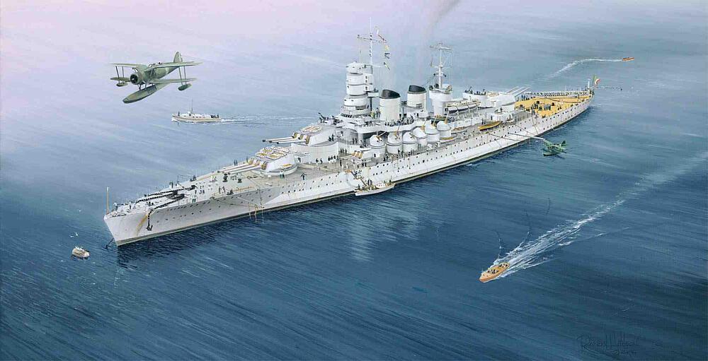 TRUMPETER 5779  1/700 RN Vittorio Veneto, 1940 