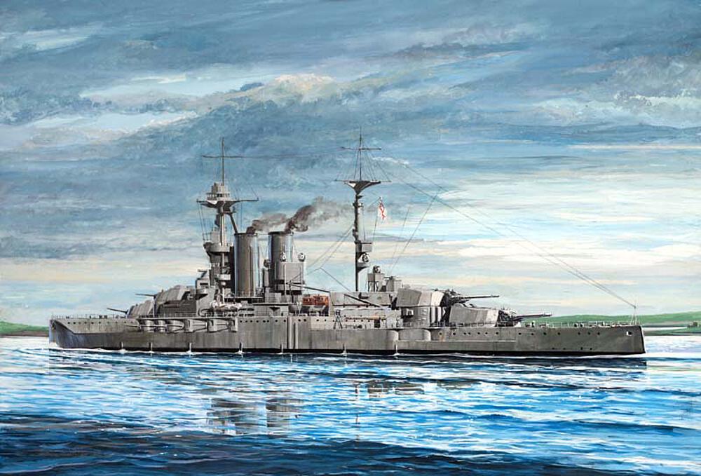 TRUMPETER 5780  1/700 HMS Warspite, 1915 
