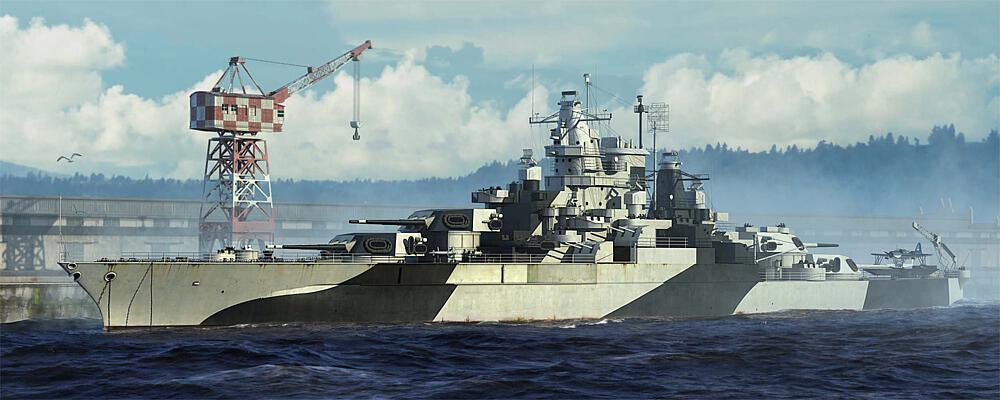 TRUMPETER 5782  1/700 BB-43 USS Tennessee, 1944 