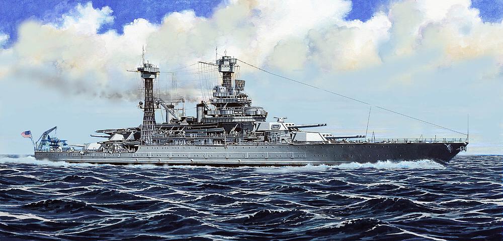 TRUMPETER 5783  1/700 BB-44 USS California, 1941 