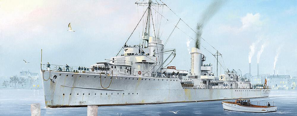 TRUMPETER 5793  1/700 DKM Z7, 1942 