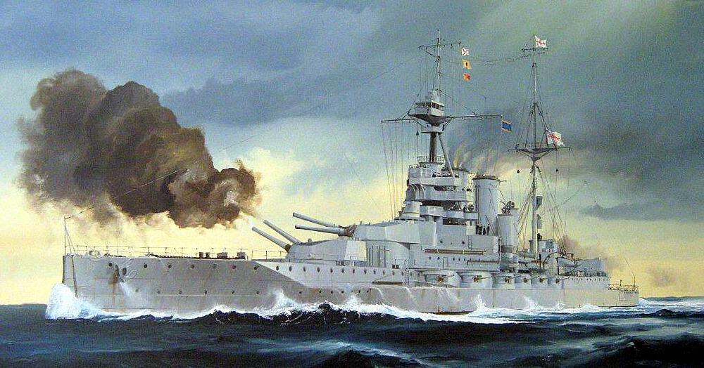 TRUMPETER 5797  1/700 HMS Queen Elizabeth, 1918 
