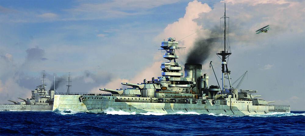 TRUMPETER 5798  1/700 HMS Barham, 1941 