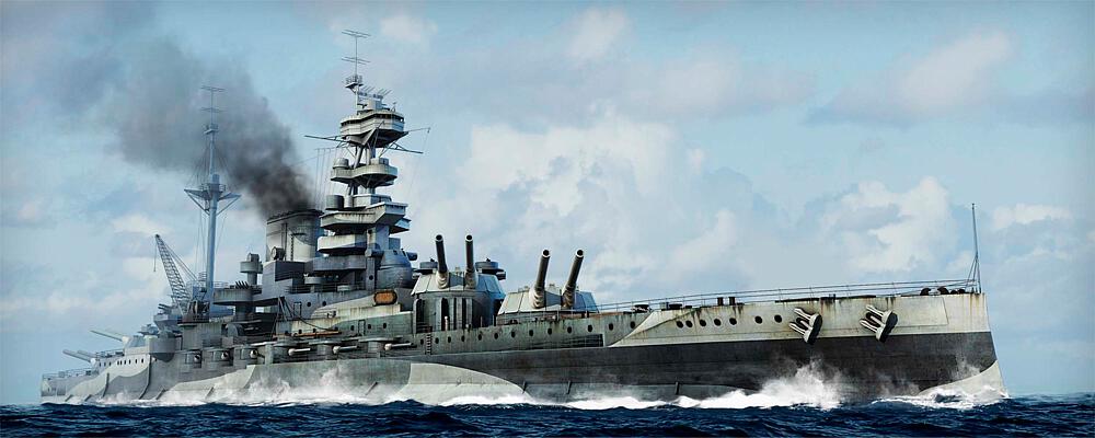 TRUMPETER 5799  1/700 HMS Malaya, 1943 