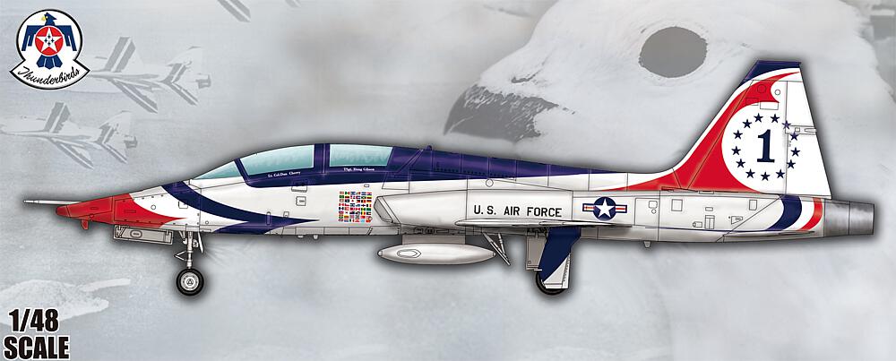 TRUMPETER 5809  1/48 T38A Talon Thunderbird 
