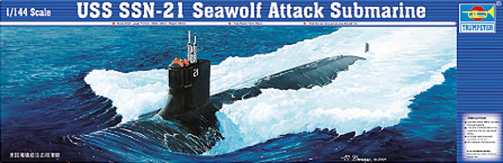 TRUMPETER 5904  1/144 SSN-21 USS Sea Wolf 