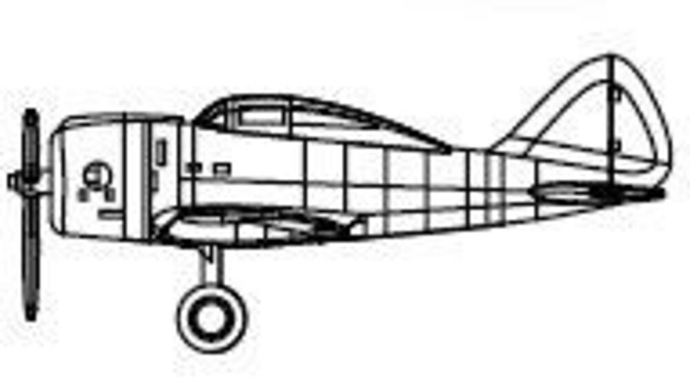 TRUMPETER 6207  1/350 Reggiane RE2000 