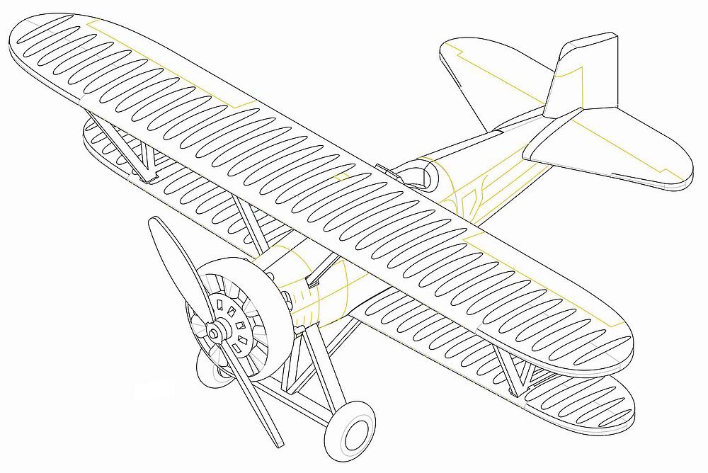 TRUMPETER 6283  1/350 Boeing F4B 