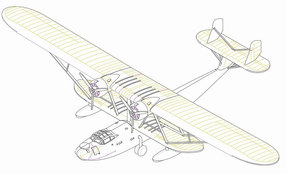 TRUMPETER 6285  1/350 Consolidated P2Y Catalina 