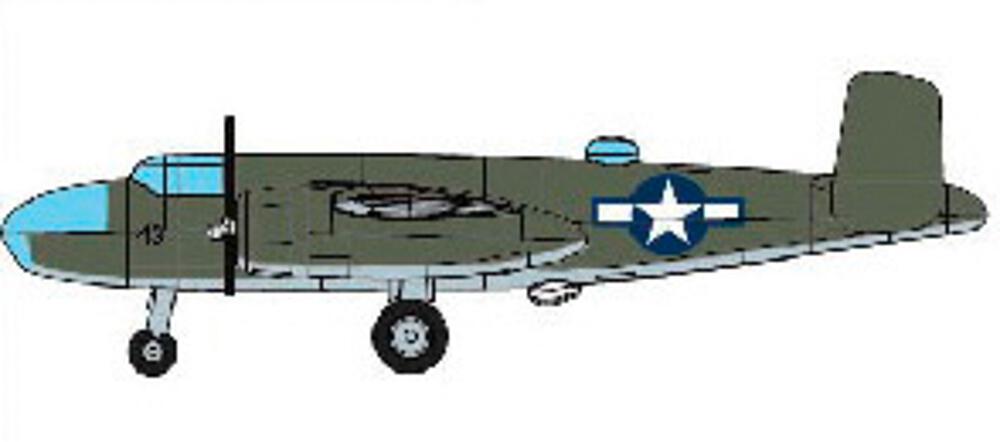 [TRUMPETER 6401  ] TRUMPETER 6401  1/350 B-25 