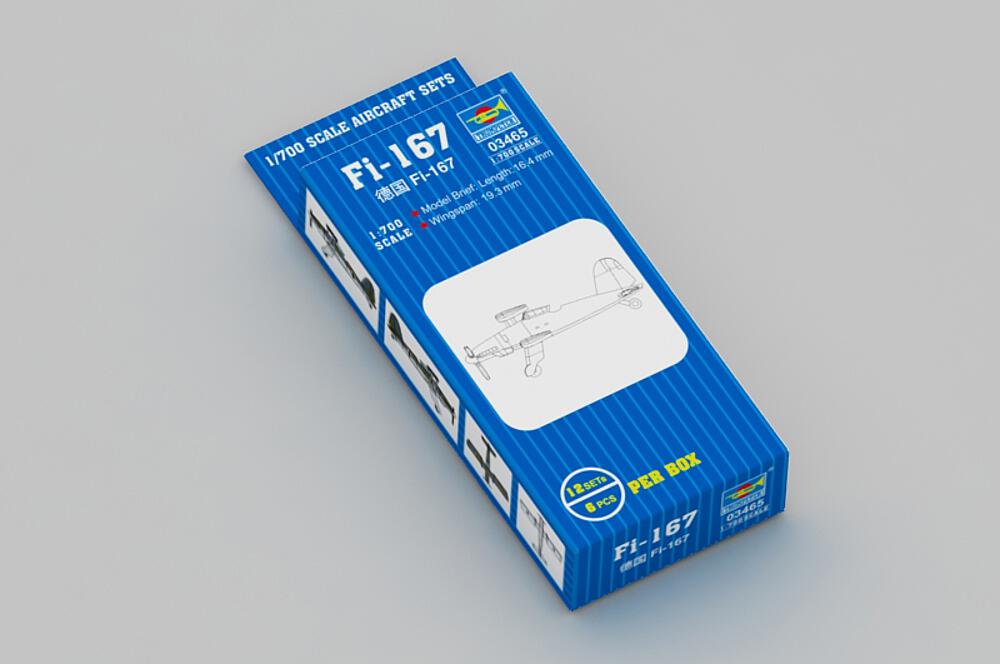 [TRUMPETER 3465  ] TRUMPETER 3465  1/700 Fieseler FI167 